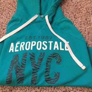 Blue Aeropostale hoodie